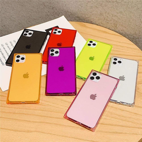 Transparent Square iPhone Case - Gurl Cases
