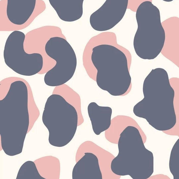 Seamless cow print pattern Animal skin abstract background with brown  chubby dots on white Trendy texture for print fabric banner wallpaper  Vector illustration Stock Vector  Adobe Stock
