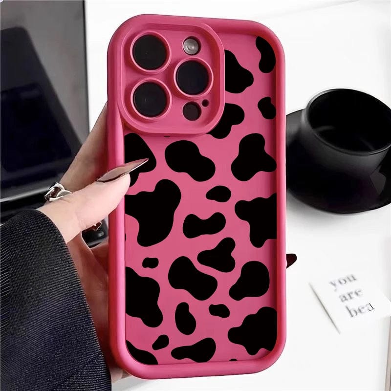 cow print iphone case