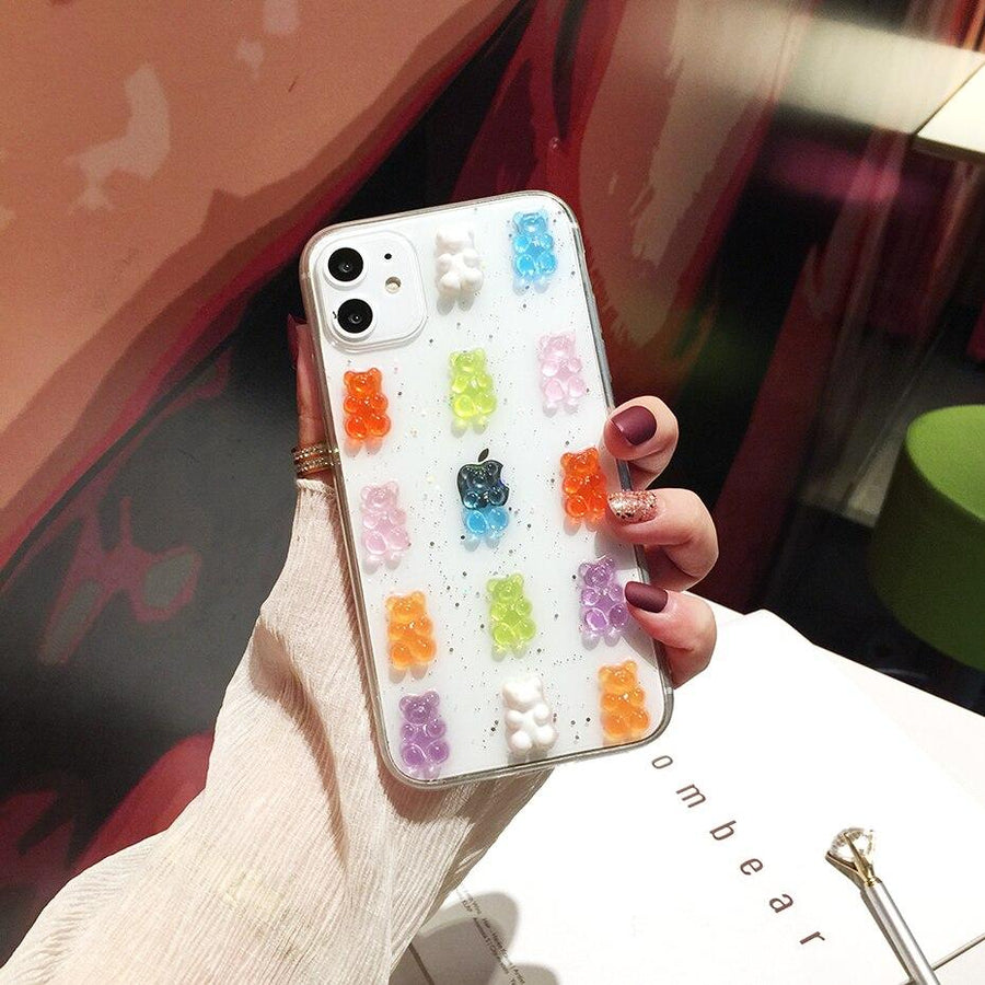 Coach Gummy Bear Vandal iPhone Snap On Case for iPhone X, XS F76856 hot