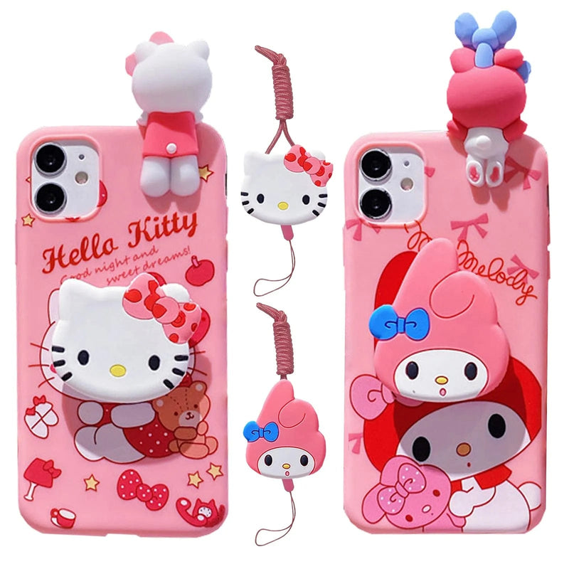 Hello Kitty is suitable for iphone13promax mobile case iphone12