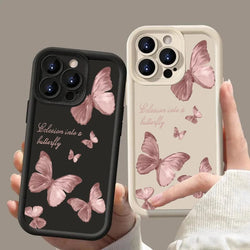 Pink Butterfly Phone Case