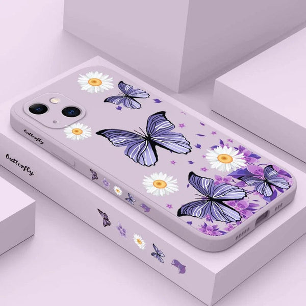 Purple Butterfly Phone Case