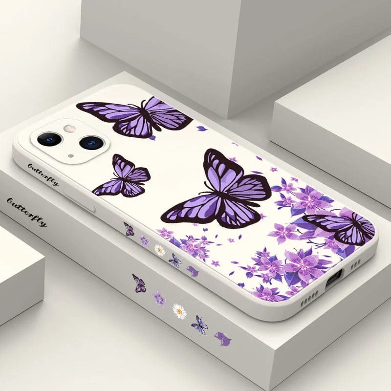 Purple Butterfly Phone Case