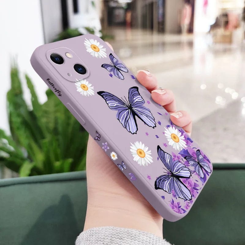 Purple Butterfly Phone Case