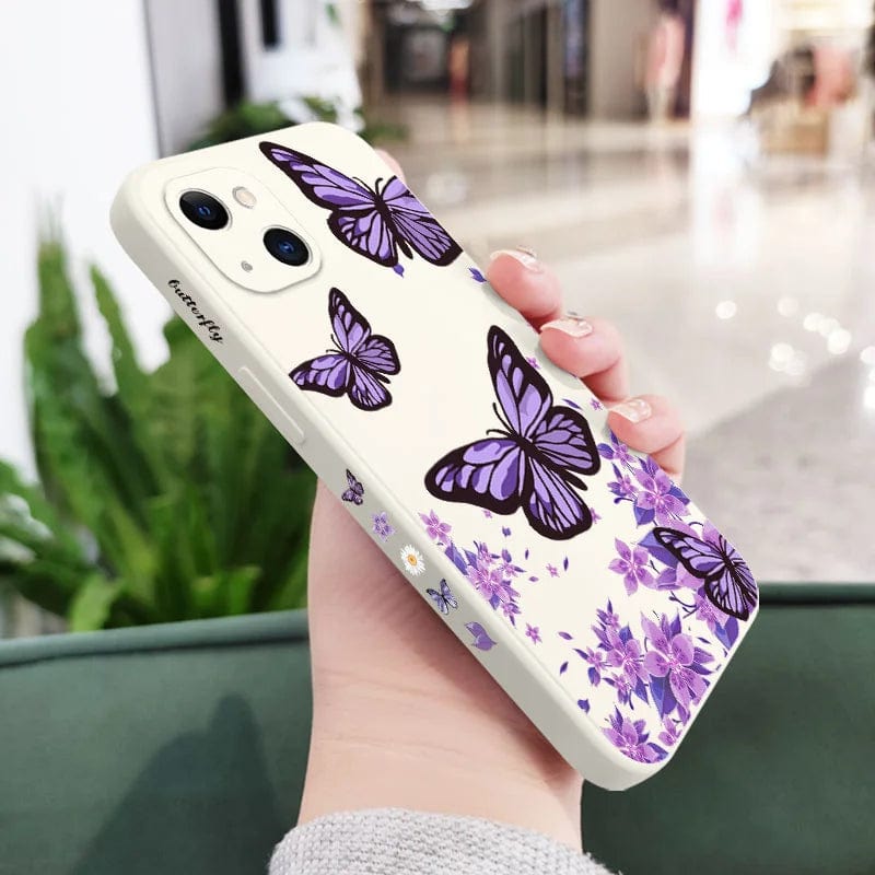 Purple Butterfly Phone Case