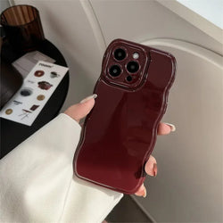 wine red phone case