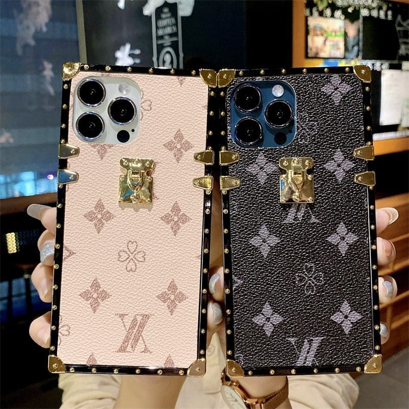 Louis Vuitton Leather Iphone Case - Luxe Phone Case